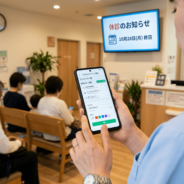 スマホからの簡単更新